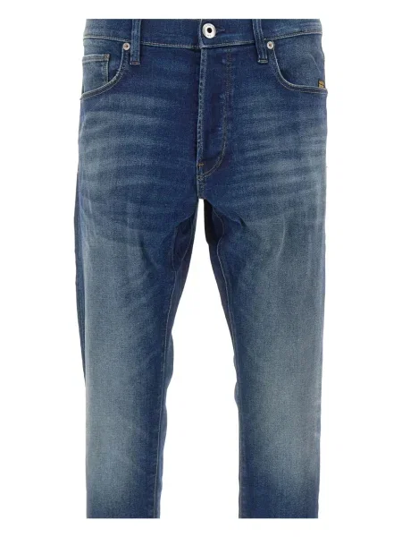 Blugi G-star Raw cu autograf albastru