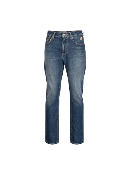Jeansy straight leg Roy Rogers niebieskie