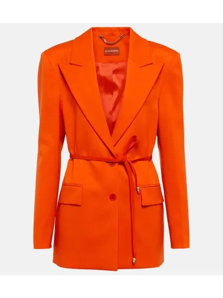 Sacou Altuzarra de lână portocaliu