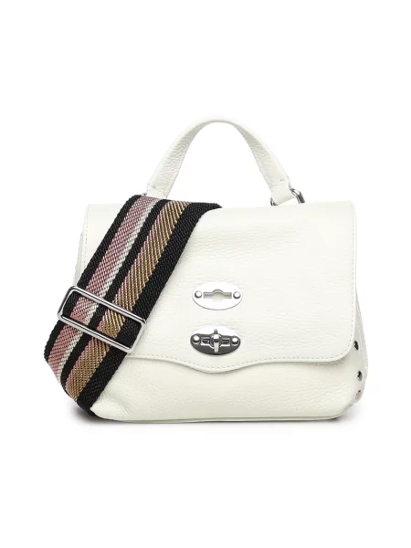 Torebka Zanellato skórzana biała