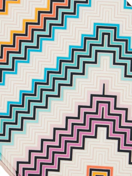 Fular Missoni de mătase cu imagine