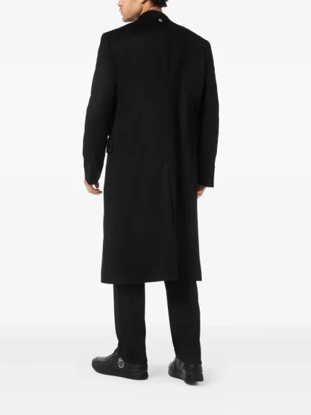 Palton Billionaire din cașmir negru