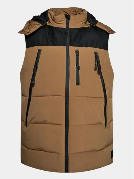 INDICODE Vestă Titanium maro