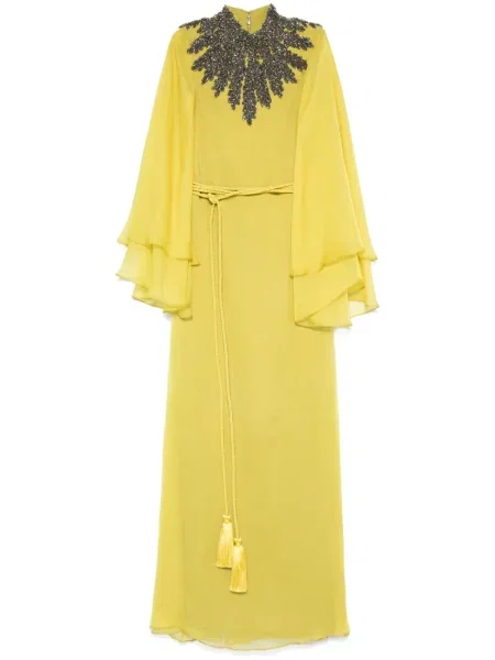 Rochie maxi Jean-louis Sabaji de costum verde