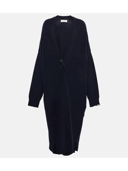 Cardigan Extreme Cashmere din cașmir albastru