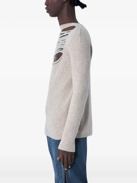 Pulover Rick Owens zdrențuiți