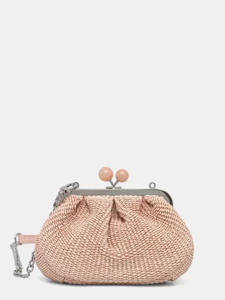 Weekend Max Mara geantă crossbody pentru femei APALMAS roz
