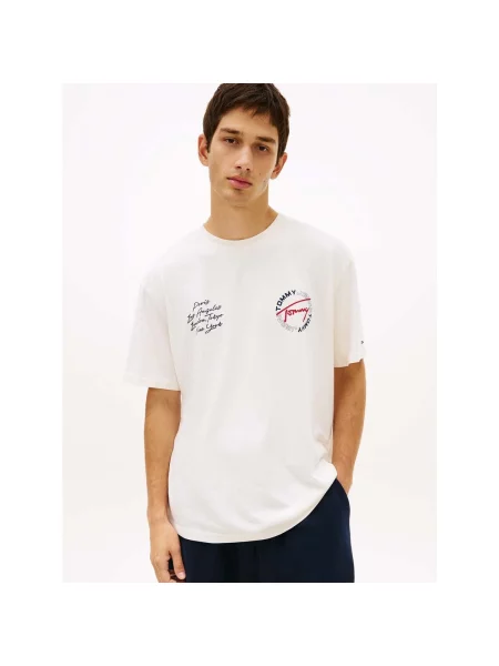 Majica Tommy Jeans bijela