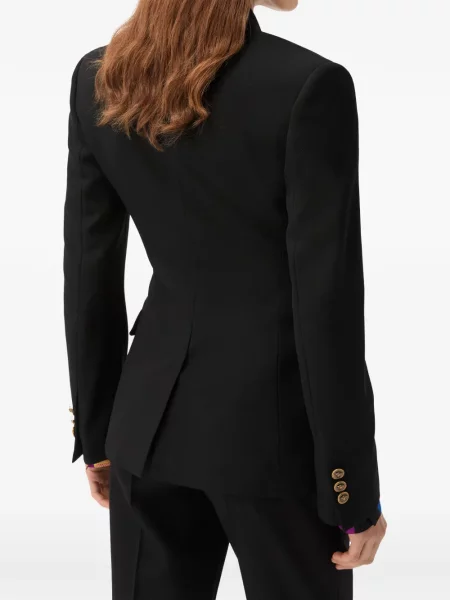 Sacou Versace de lână negru