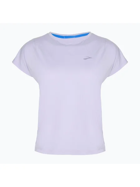 Дамска тениска за бягане Brooks Sprint Free violet dash виолетово