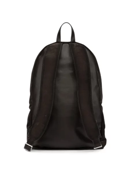 Rucsac Santoni din piele de căprioară maro