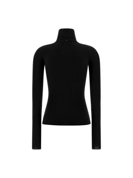 Sweter Sportmax wełniany czarny