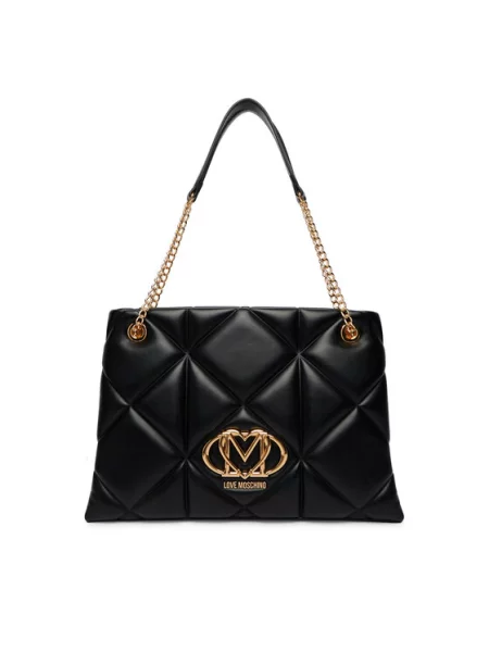 LOVE MOSCHINO Ročna torba črna