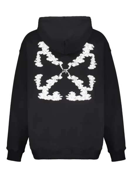 Hanorac cu glugă Off-white alb