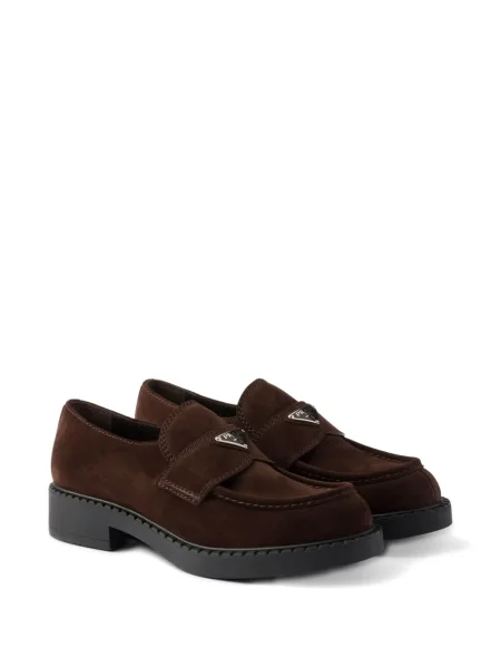 Pantofi loafer Prada maro