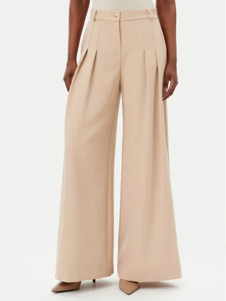 Maryley Pantaloni din bej