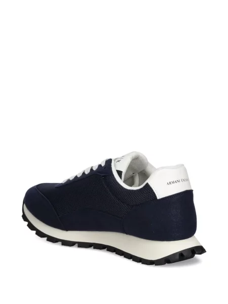 Sneakerși Armani Exchange albastru