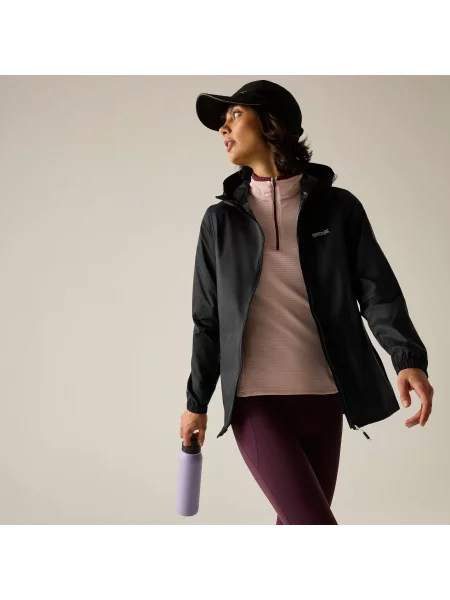 Kurtka trekkingowa Pack It Jacket III kieszonkowa przeciwdeszczowa czarna