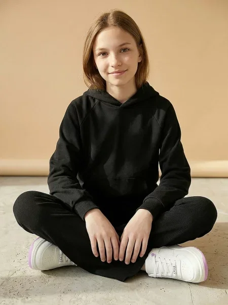 Sinsay Souprava mikiny a legín černá