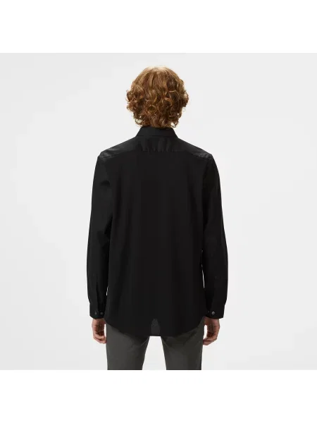 Lacoste Koszula Button-Down Slim Fit czarna