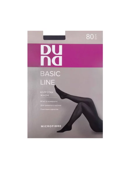 Колготки без шортиків 80 DEN DUNA