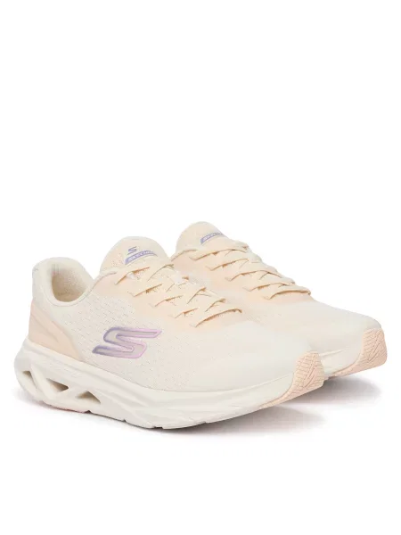 SKECHERS Nízke tenisky GLIDE-STEP VORTEX AVALIN béžová / levanduľová / svetlofialová / prírodná biela