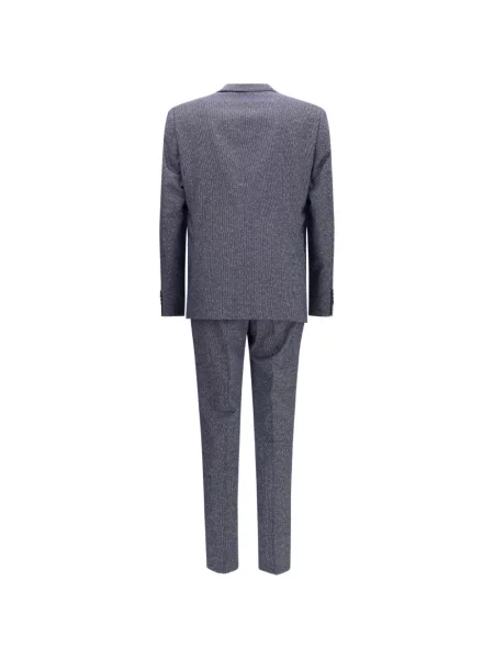Costum Boss cu dungi albastru