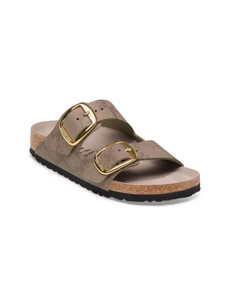 Birkenstock Șlapi Arizona Big Buckle cu adaos de piele | narrow fit bej