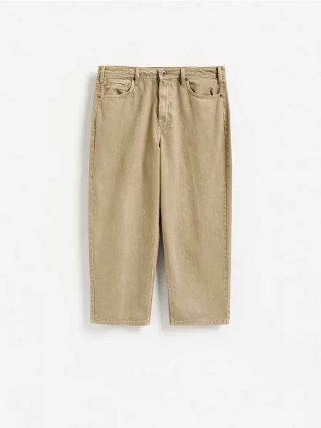 Reserved Blugi barrel fit bej