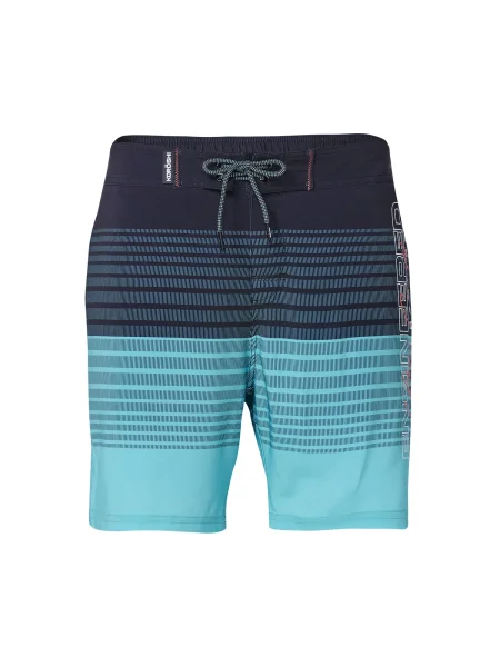 KOROSHI Șorturi de baie turcoaz / corai / negru alb