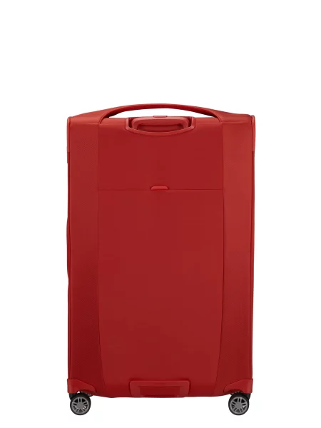 Переработанный чемодан Samsonite красный