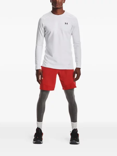 Дълго тениска Under Armour с принт бяло