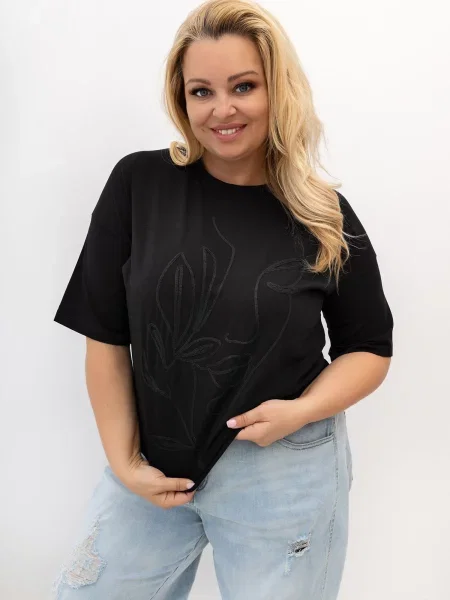 Tricou Relevance negru