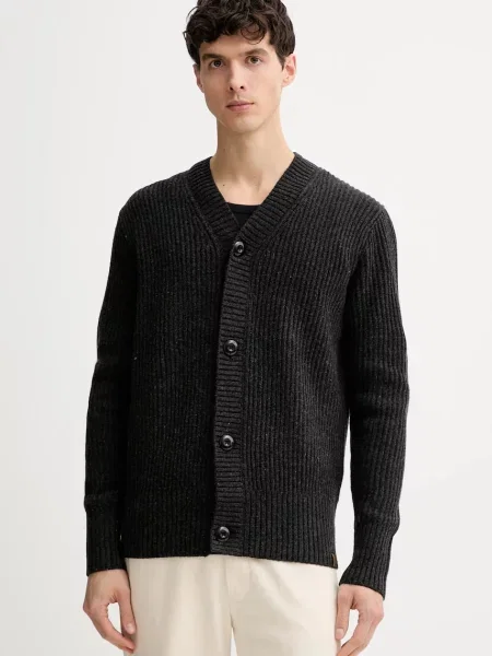 Pulover z dodatkom volne G-Star siva