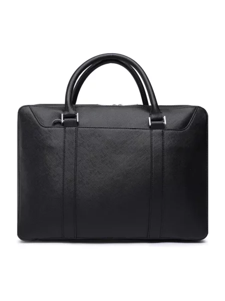 Torba Guess skórzana czarna
