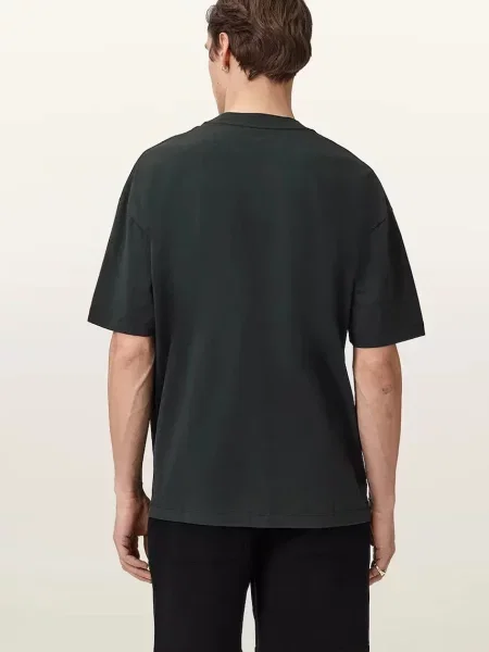 AllSaints Tricou metalic gri