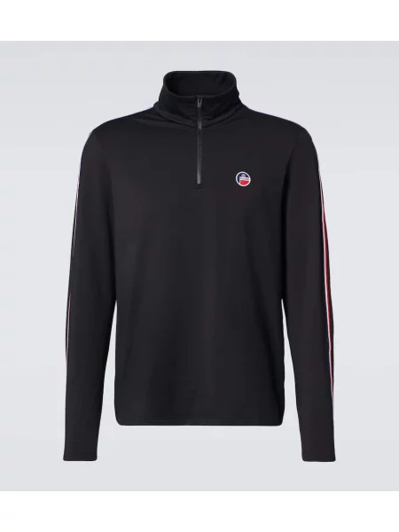 Lenjerie de corp termoactivă Fusalp de jumătate de fermoar negru