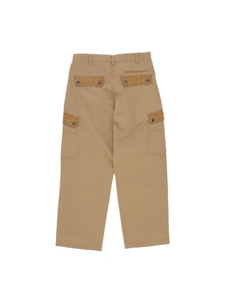 Spodnie cargo The Hundreds beżowe