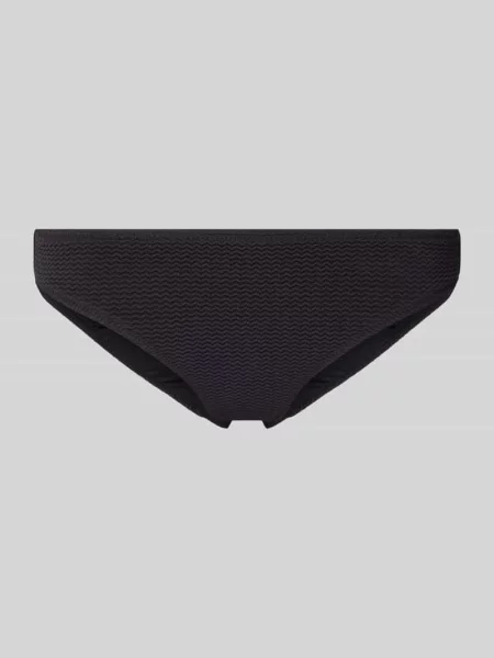 Figi bikini z elastycznym pasem Seafolly czarny