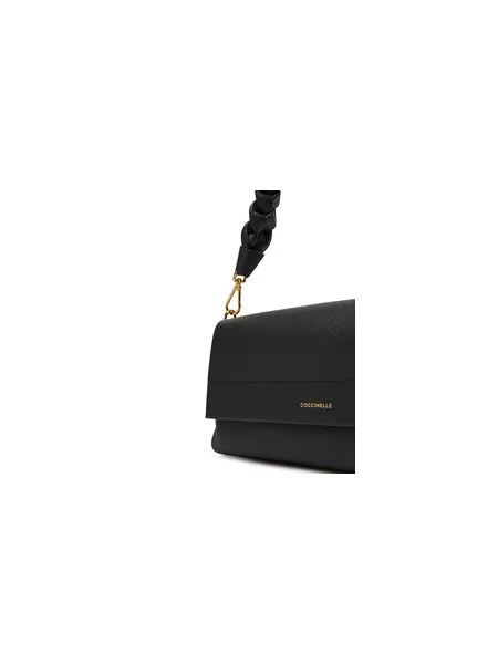 Coccinelle Torba BOHEME GRANA DOUBLE crna