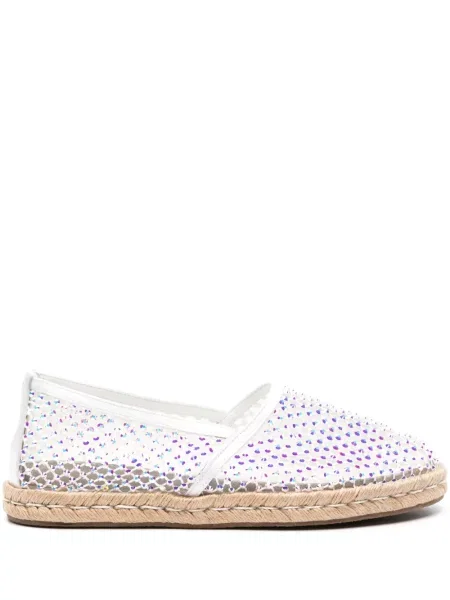 Espadrile Le Silla de cristal alb