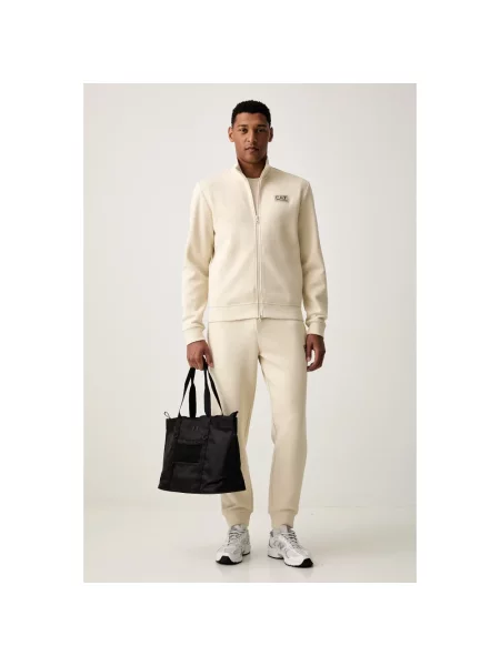 Komplet dresowy Emporio Armani Ea7 beżowy