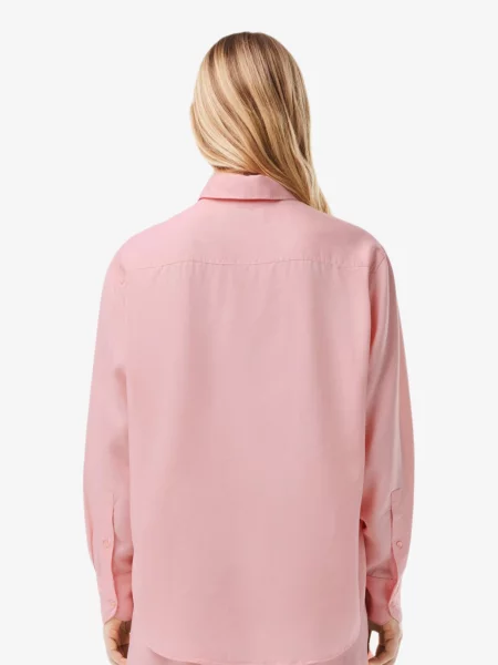 Рубашка Lacoste розовая