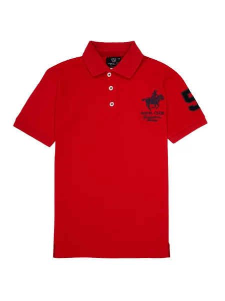 Tricou copii Geographical Norway roșu