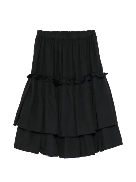 Fustă midi Black Comme Des Garçons negru