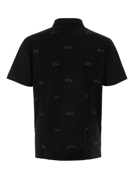 Polo Paul & Shark με σχέδιο μαύρο
