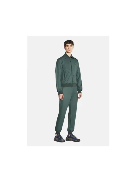Bluza Lanvin wełniana z logo zielona