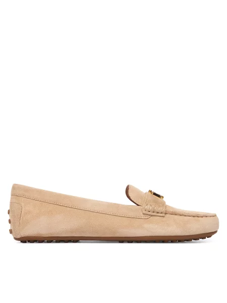 Mocasini LAUREN RALPH LAUREN Barnsbury  deschis bej