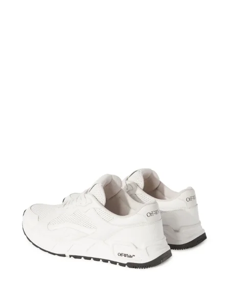 Маратонки Off-white с връзки с дантела бяло
