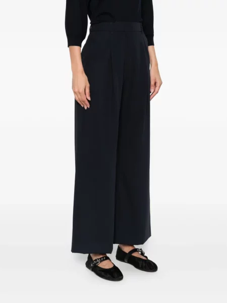 Pantaloni 's Max Mara plisate albastru